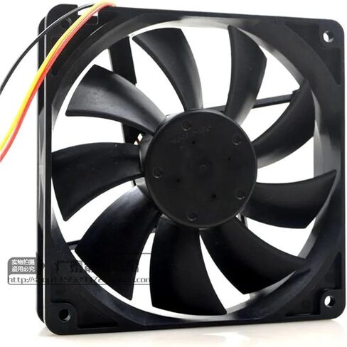ل 4710KL-05W-B59 24V 0.38A 12 سنتيمتر 12025 120x120x25 مللي متر 9.12 واط 2800 دورة في الدقيقة محول تردد مروحة التبريد in Saudi Arabia