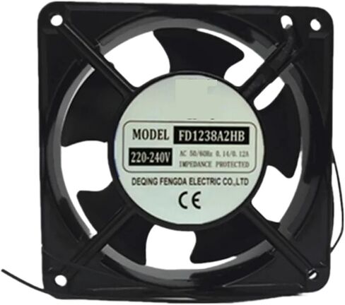 for FBK-12G24M AC 220-240V 50/60HZ 0.14/0.12A 29/31W 3100RPM 12cm 12038 120x120x38mm Sleeve Bearing Cooling Fan in Saudi Arabia
