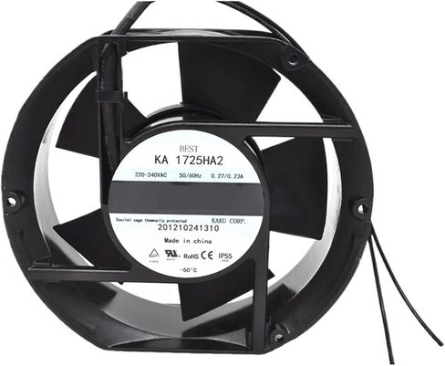 for KA1725HA2 220-240VAC 50/60Hz 0.27/0.23A 38/35W 3100RPM 17cm 17251 172x150x51mm Ball Bearing Cooling Fan in Saudi Arabia