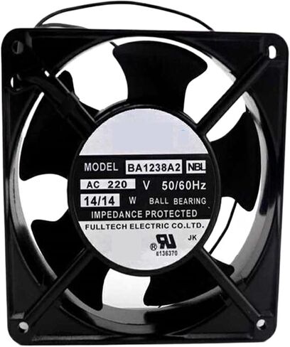 for BA1238A2 NBL AC 220V 14/14W 50/60Hz Ball Bearing 12cm 12038 120x120x38mm Cabinet Cooling Fan in Saudi Arabia