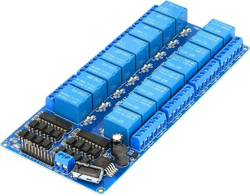 WWZMDiB 5V 16 Channel Relay Module for Arduino Raspberry Pi DIY and Other Experiments in Saudi Arabia