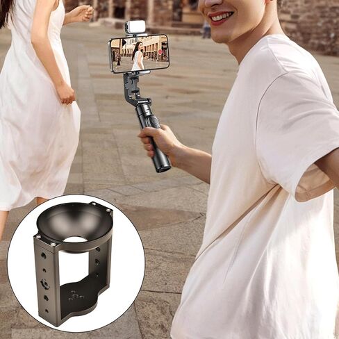Metal Tripod Head Bowl 100mm Aluminum Tripod Bowl Slider Adapter for Photography Accessories Photography Accessories in Saudi Arabia