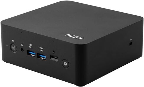 MSI Cubi NUC AI+ Desktop, Intel Core Ultra 7-258V, 32GB Memory, 1TB SSD, WiFi 6E, BT 5.3, Thunderbolt 4, Copilot Button, Win 11 Home: Black 2MG-023US in Saudi Arabia