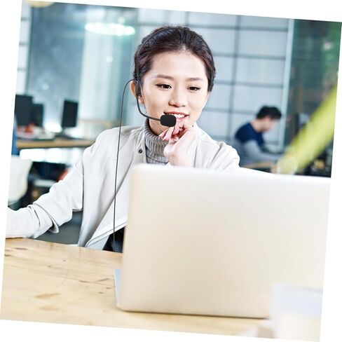 Angoily Microphone Headset Headphone Mic for Flexible Headset Microphone for Speaking Stage Performance in Saudi Arabia