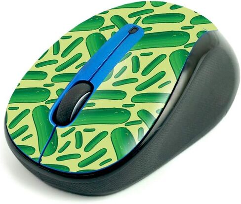 غلاف MightySkins للفأرة اللاسلكية Logitech M325 - مخللات | غطاء ملتف واقٍ ومتين وفريد ​​من نوعه من الفينيل | سهل التطبيق والإزالة وتغيير الأنماط | صنع في الولايات المتحدة الأمريكية in Saudi Arabia
