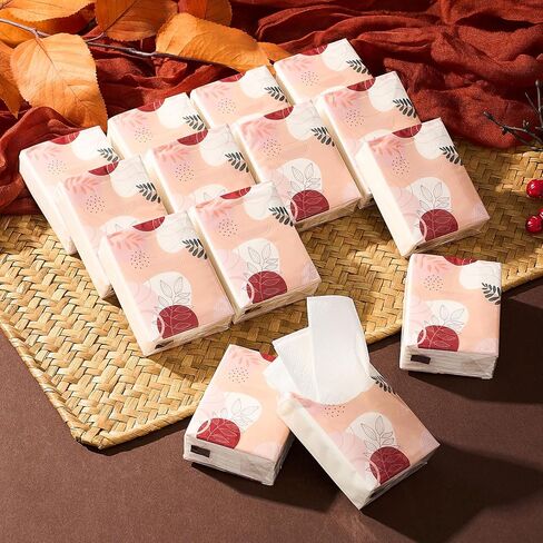 120 Pack Wedding Facial Tissues for Wedding Welcome Bags Happy Tears Tissues Pocket Mini Tissues 4 Ply Tissues Travel Size Wipes 7 Sheets Each Pack for Wedding Guests Party Favors in Saudi Arabia