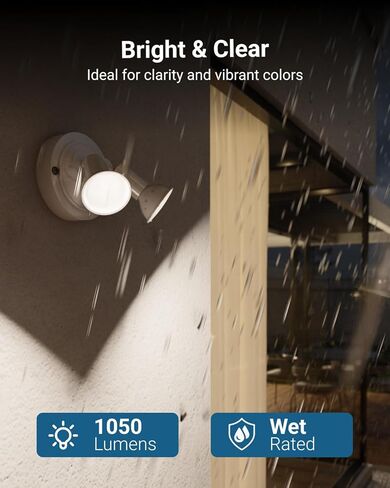 Sunco 2 حزمة من مصابيح LED الخارجية المقاومة للماء PAR38 LED لمبة، قابلة للتعتيم، 13 وات = 100 وات، ضوء نهاري 5000 كلفن، 1050 لومن، قاعدة E26، مدرج في قائمة UL Energy Star in Kuwait