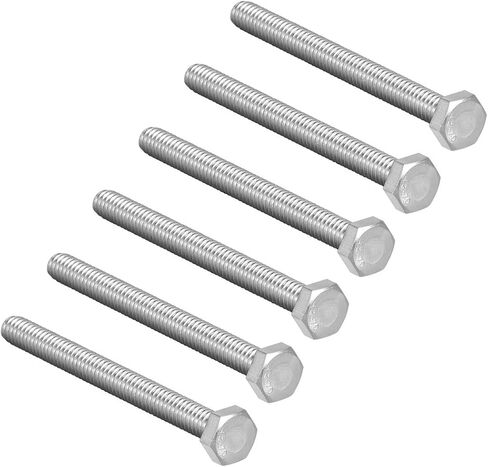 uxcell M8x150mm Hex Bolts 304 Stainless Steel Hexagon Screw Bolt 2pcs in Kuwait