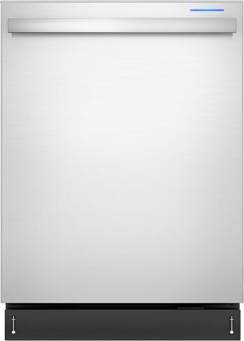 Sharp SDW6757ES Slide-In Dishwasher, Stainless Steel Finish, 24" Wide, Soil Sensors, Premium White LED Interior Lighting, Smooth Glide Rails, Heated Dry Option, Responsive Wash Cycles, Power Wash Zone in Saudi Arabia