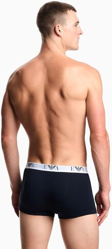 Emporio Armani Men's 3 Pack Bold Monogram Quadshorts in Kuwait