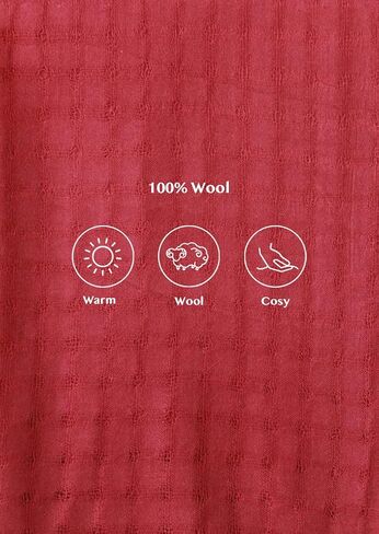 SEECOSY 100% Lambswool Lightweight Stole and Wrap - Ombre and Pattern Large Soft Warm Shawl, Gift for Women and Men in Saudi Arabia