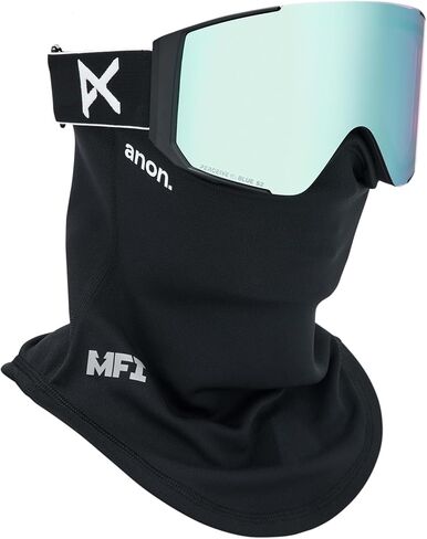 Anon Sync Goggles + Bonus Lens + MFI Face Mask, Frame: Oat, Lens: Perceive Variable Blue in Saudi Arabia