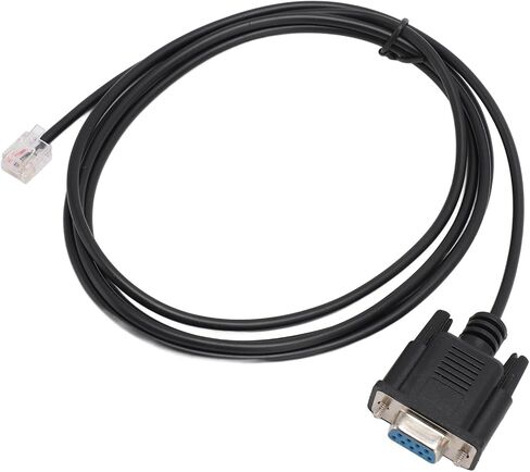 كابل وحدة التحكم التسلسلي CHICIRIS RS232 إلى RJ11 التوصيل والتشغيل المحمي بالكامل لـ AP7800 AP7900 940‑0144A، كابل 6ft DB9 RS232 إلى RJ11 6P4C للاتصال المستقر in Saudi Arabia