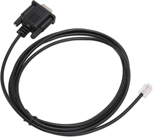 كابل وحدة التحكم التسلسلي CHICIRIS RS232 إلى RJ11 التوصيل والتشغيل المحمي بالكامل لـ AP7800 AP7900 940‑0144A، كابل 6ft DB9 RS232 إلى RJ11 6P4C للاتصال المستقر in Saudi Arabia