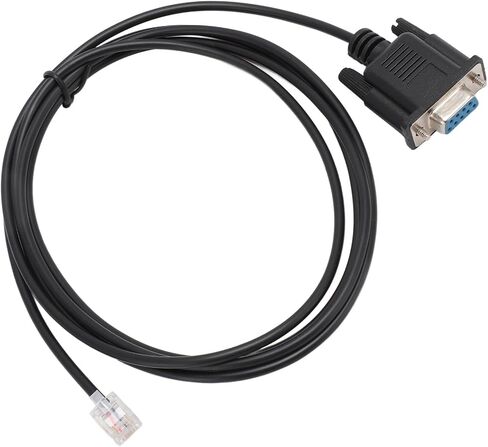 كابل وحدة التحكم التسلسلي CHICIRIS RS232 إلى RJ11 التوصيل والتشغيل المحمي بالكامل لـ AP7800 AP7900 940‑0144A، كابل 6ft DB9 RS232 إلى RJ11 6P4C للاتصال المستقر in Saudi Arabia