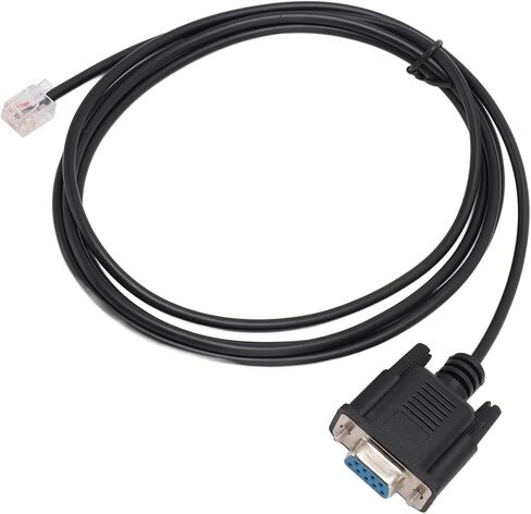 كابل وحدة التحكم التسلسلي CHICIRIS RS232 إلى RJ11 التوصيل والتشغيل المحمي بالكامل لـ AP7800 AP7900 940‑0144A، كابل 6ft DB9 RS232 إلى RJ11 6P4C للاتصال المستقر in Saudi Arabia