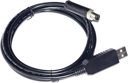 CHIP USB to M8 4-PIN Male RS485 Converter Serial Communication Cable for Linear & Rotary Actuator to PC KABLE(1.8m) in Saudi Arabia