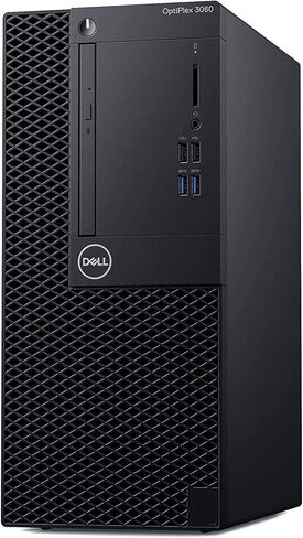 أجهزة الكمبيوتر المكتبية Dell Optiplex 3060 Mini Tower، Intel i5-8400 2.8 جيجا هرتز، ذاكرة وصول عشوائي 16 جيجا، 512 جيجا SSD، لوحة مفاتيح وماوس، واي فاي USB، Win11 Pro (متجدد) in Kuwait
