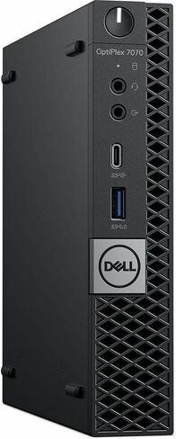 Dell OptiPlex 7070 Mini PC Desktop Computer, Micro PC Core i5-9th Processor up to 3.7GHz, 16GB RAM, 256GB SSD, 4K Supported, WiFi, Win11 pro (Renewed) in Saudi Arabia