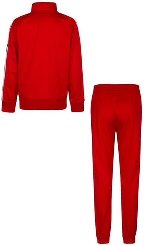Nike Boy's Sportswear Tricot Tracksuit (Toddler/Little Kids) University Red 7 Little Kid in Saudi Arabia