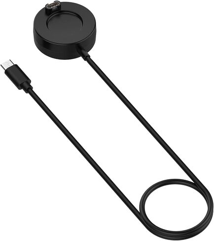 Compatible for Garmin Venu X1 Watch Charger, 3.3FT Replacement Smart Watch USB C Fast Charging Dock Stand (Black) in Kuwait