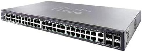 Cisco SG350X-48P محول مُدار جيجابت PoE ذو 48 منفذًا - SG350X-48P-K9-NA (متجدد) in Saudi Arabia