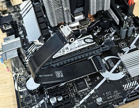 Sintech M.2 M-Key 2230/42/80 to Oculink SFF-8612 SFF-8611 Adapter Card with Flexible Cable 20cms in Saudi Arabia