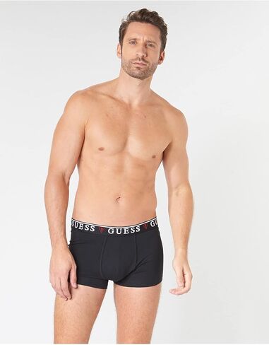 GUESS Men's Brian Boxer Trunk 3 Pack in Saudi Arabia