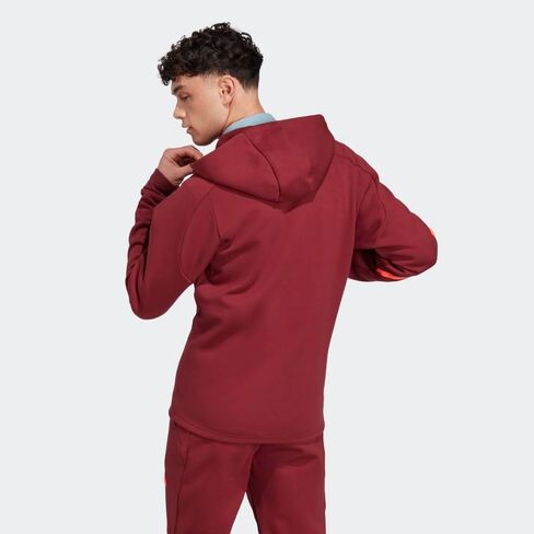 adidas Men's Designed 4 Game Day Fullzip Hoodie, Black, Large in Saudi Arabia