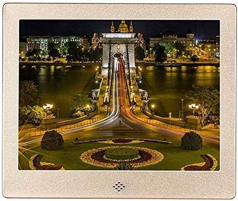إطار صور رقمي مقاس 10 بوصة - دقة عالية 1024 × 600، يدعم بطاقة USB/SD، مثالي لعيد الميلاد وحفلات الزفاف وأعياد الميلاد. in Saudi Arabia