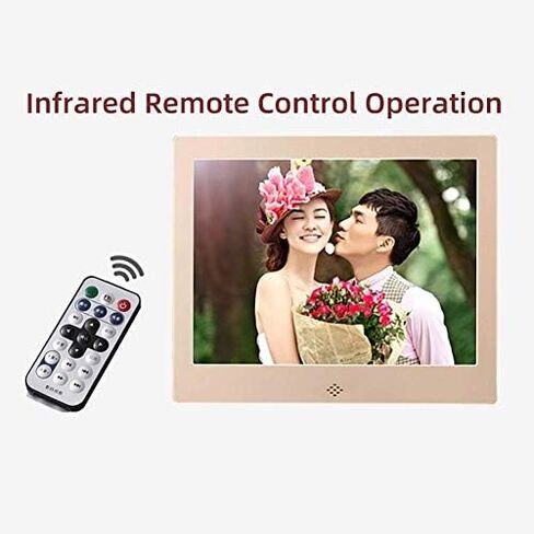 إطار صور رقمي مقاس 10 بوصة - دقة عالية 1024 × 600، يدعم بطاقة USB/SD، مثالي لعيد الميلاد وحفلات الزفاف وأعياد الميلاد. in Saudi Arabia