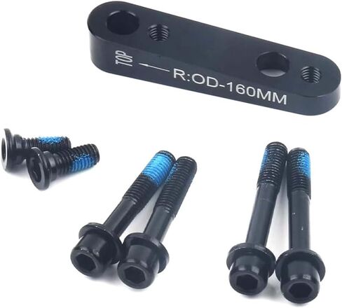 MTB Bike Disc Mount Adapter Adapter Front Fracket Ultralight Bracket PM AB إلى PM محول الفرامل لـ 140 160 180 203mm (R203 B إلى A) in Saudi Arabia