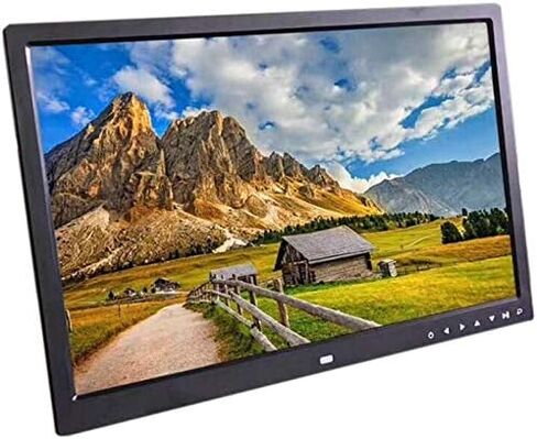 17-inch Digital Photo Frame, Equipped with a 1440x900 high-Definition IPS Screen, Supports 1080P Video, Automatic Rotation, and is Compatible with USB and SD Cards. in Saudi Arabia