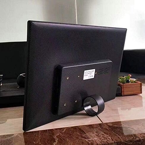 17-inch Digital Photo Frame, Equipped with a 1440x900 high-Definition IPS Screen, Supports 1080P Video, Automatic Rotation, and is Compatible with USB and SD Cards. in Saudi Arabia