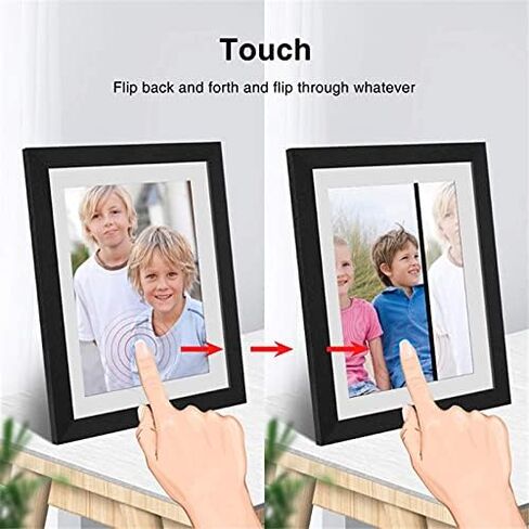 10.1-inch Smart WiFi Digital Photo Frame - 1280x800 IPS Touchscreen, Automatic Rotation, Easy Photo Sharing via App in Saudi Arabia