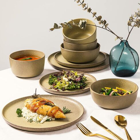 Gibson Soho Lounge Square Porcelain Chip and Scratch Resistant Dinnerware Set, Service for 4 (16pc), White in Saudi Arabia