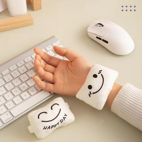 Mouse Wrist Rest Portable Ergonomic Cushion for Keyboard Computer, Soft Typing Wrist Support (3.54 x 2.36 Inches) in Saudi Arabia