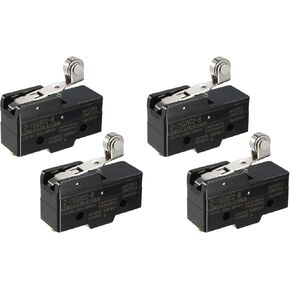 uxcell 2PCS Z-15GW22-B 1NO + 1NC Hinge Roller Lever Micro Action Switches in Kuwait