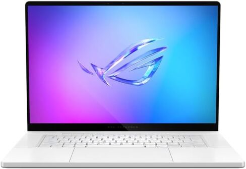 كمبيوتر محمول للألعاب ASUS ROG Zephyrus G16 (2025)، شاشة 16 بوصة ROG Nebula OLED 2.5K، RTX 5070 Ti، Ultra 9 285H، 32 جيجابايت، 2 تيرابايت SSD Win 11 Pro أبيض بلاتيني، GU605CR-XS97 in Saudi Arabia