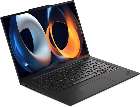 Lenovo Thinkpad X1 Carbon Gen 13 Aura Edition Laptop, Intel Ultra 7-265U, 32 GB LPDDR5x RAM, 2 TB PCIe SSD, 14" WUXGA (1920x1200) Display, Integrated Intel Graphics, Backlit Keyboard, W11 Pro, Black in Saudi Arabia