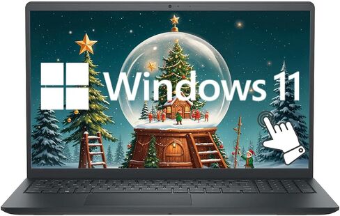 Dell Inspiron 15 Touch Screen Business Laptop Computer, 15.6" FHD LED Anti-Glare Touchscreen Laptop, 32GB RAM 1TB SSD, AMD Ryzen 5 7530U Processor, HD Webcam, Numeric Keypad, Windows 11 Home, Black in Saudi Arabia