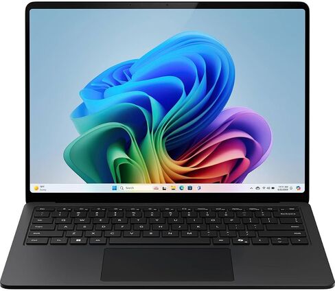 كمبيوتر محمول Microsoft Surface للأعمال (2025) يعمل بنظام Windows 11 Pro Copilot+ PC، شاشة 15 بوصة Qualcomm Snapdragon X Elite، ذاكرة وصول عشوائي 16 جيجابايت، سعة تخزين SSD 512 جيجابايت، أسود in Saudi Arabia
