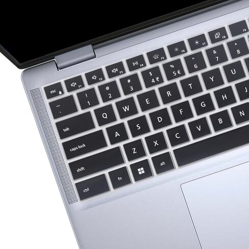 غطاء لوحة المفاتيح لجهاز 2025 Dell 14 Plus DB14250 DB14255 14 بوصة وDell 14 Plus 2 في 1 DB04250 DB04255 وDell Pro 14 Essential PV14250 كمبيوتر محمول 14 بوصة (لا يناسب الكمبيوتر المحمول Dell 14 Premium DA14250) - أسود in Saudi Arabia