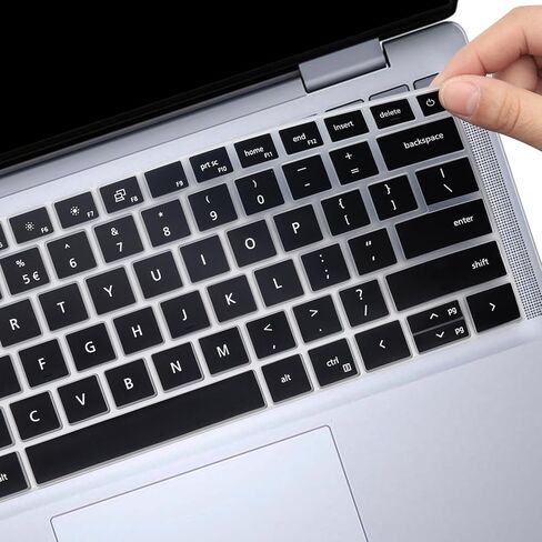 غطاء لوحة المفاتيح لجهاز 2025 Dell 14 Plus DB14250 DB14255 14 بوصة وDell 14 Plus 2 في 1 DB04250 DB04255 وDell Pro 14 Essential PV14250 كمبيوتر محمول 14 بوصة (لا يناسب الكمبيوتر المحمول Dell 14 Premium DA14250) - أسود in Saudi Arabia