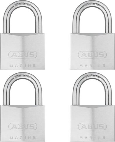 قفل مختلف نحاسي مطلي بالكروم مناسب لجميع الأحوال الجوية 75ib/50 Kd B من Abus ، جديد، in Kuwait