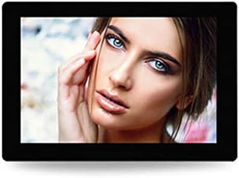 إطار صور رقمي عالي الدقة مقاس 13.3 بوصة بدقة 1366 × 768، مزود بشاشة تقسيم IPS وتشغيل الموسيقى والفيديو وتذكيرات التقويم ومستشعر الحركة. in Kuwait