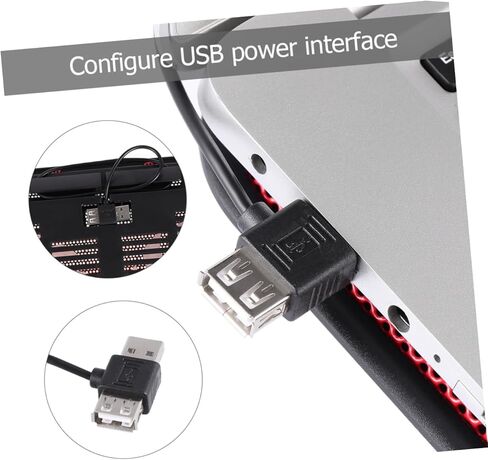 حامل تبريد للكمبيوتر المحمول من Uonlytech مع مراوح USB مزدوجة هادئة وزوايا سهلة الانزلاق، تصميم مريح لتقليل الحرارة بكفاءة والاستخدام المحمول in Kuwait