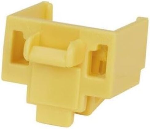 جهاز Panduit Blockout لمقابس RJ45، أصفر، بولي كربونات، -30 إلى 200 درجة فهرنهايت، يتضمن 5 أدوات إزالة، (عبوة من 100) in Saudi Arabia