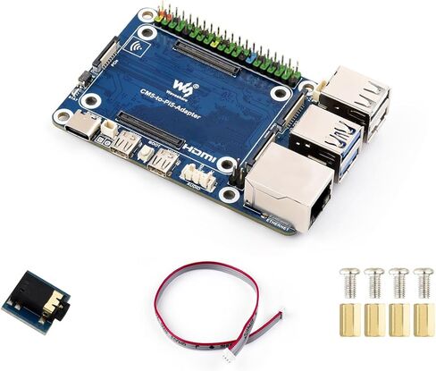 لوحة محول CM5 إلى Pi 5 مصممة لوحدة حساب Rasp Pi 5، حل بديل لـ Raspberry Pi 5، Onboard ETH، USB، MIPI، HDMI، رأس الصوت، إلخ. دعم الاتصال بالميكروفون in Saudi Arabia