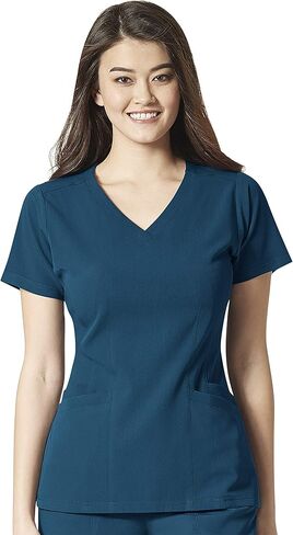 WonderWink Women's Verity V-Neck Top in Kuwait